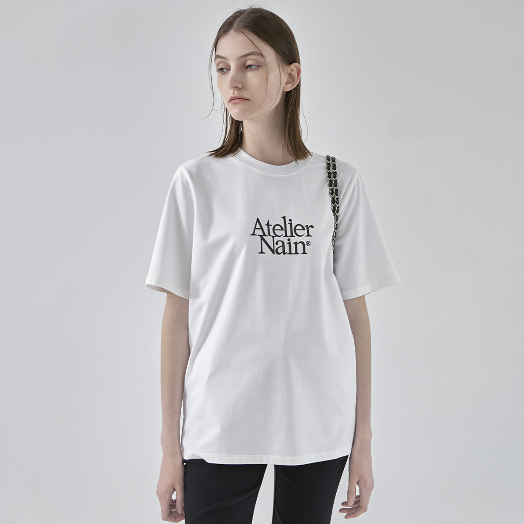 (T-6691)Atelier Nine Graphic Overfit Tee