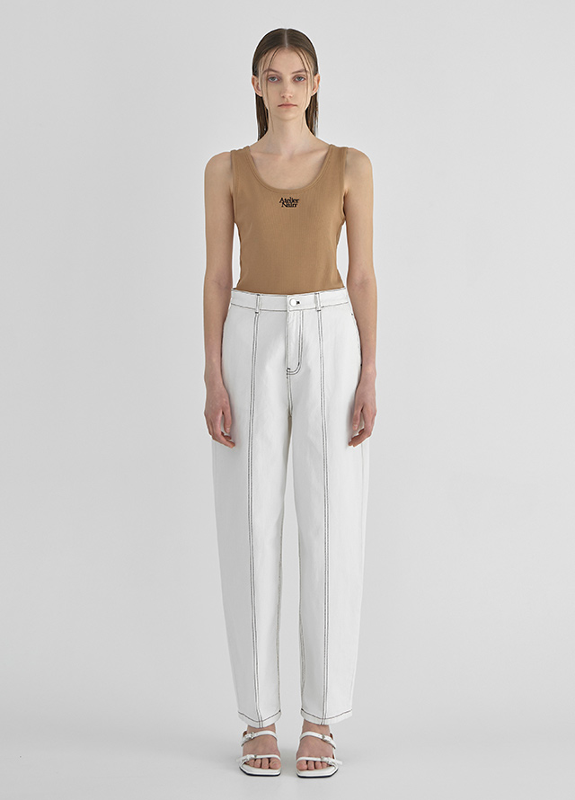 (T-6669)Atelier Nine Slim Tank Top Korea