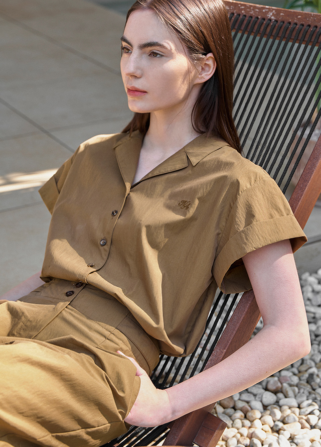 (PT-5410)Grip Double Button Set-up Pants Korea