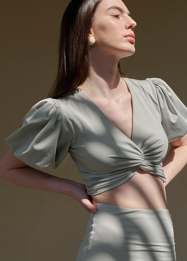 (SK-4805) Ariel Sequin Full Skirt Korea