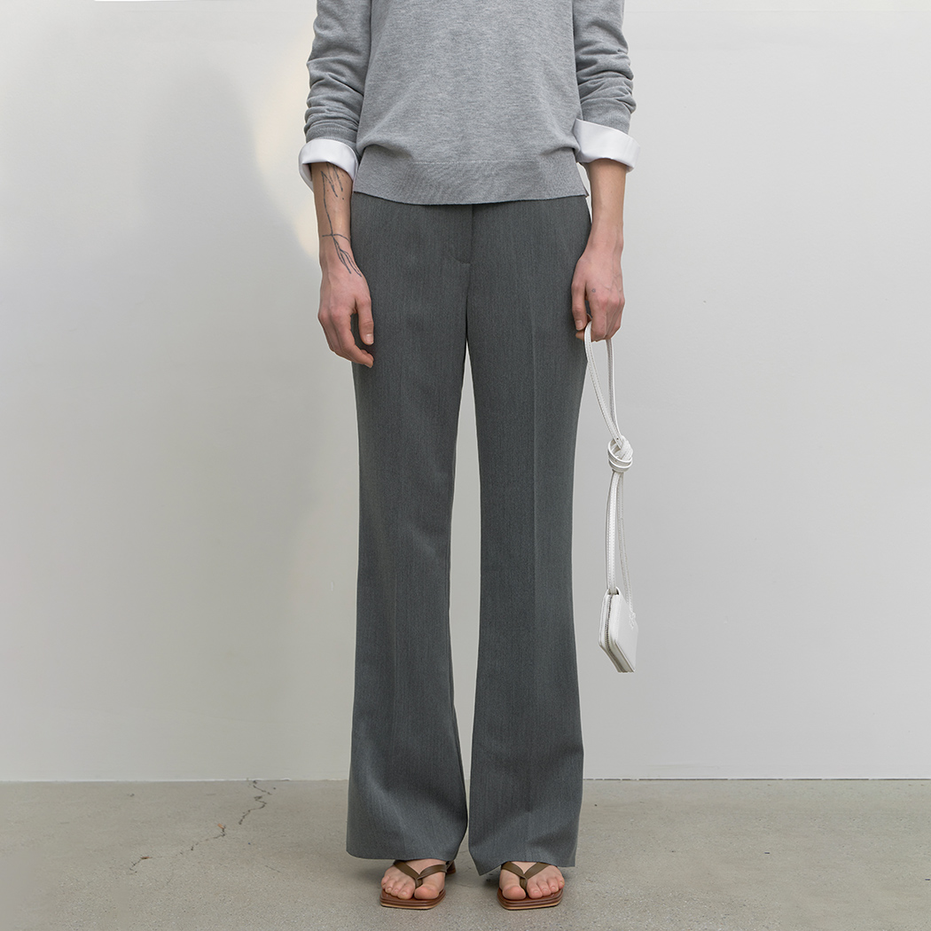 (Z-PT-5448)ESSENTIAL BOOTCUT LONG PANTS