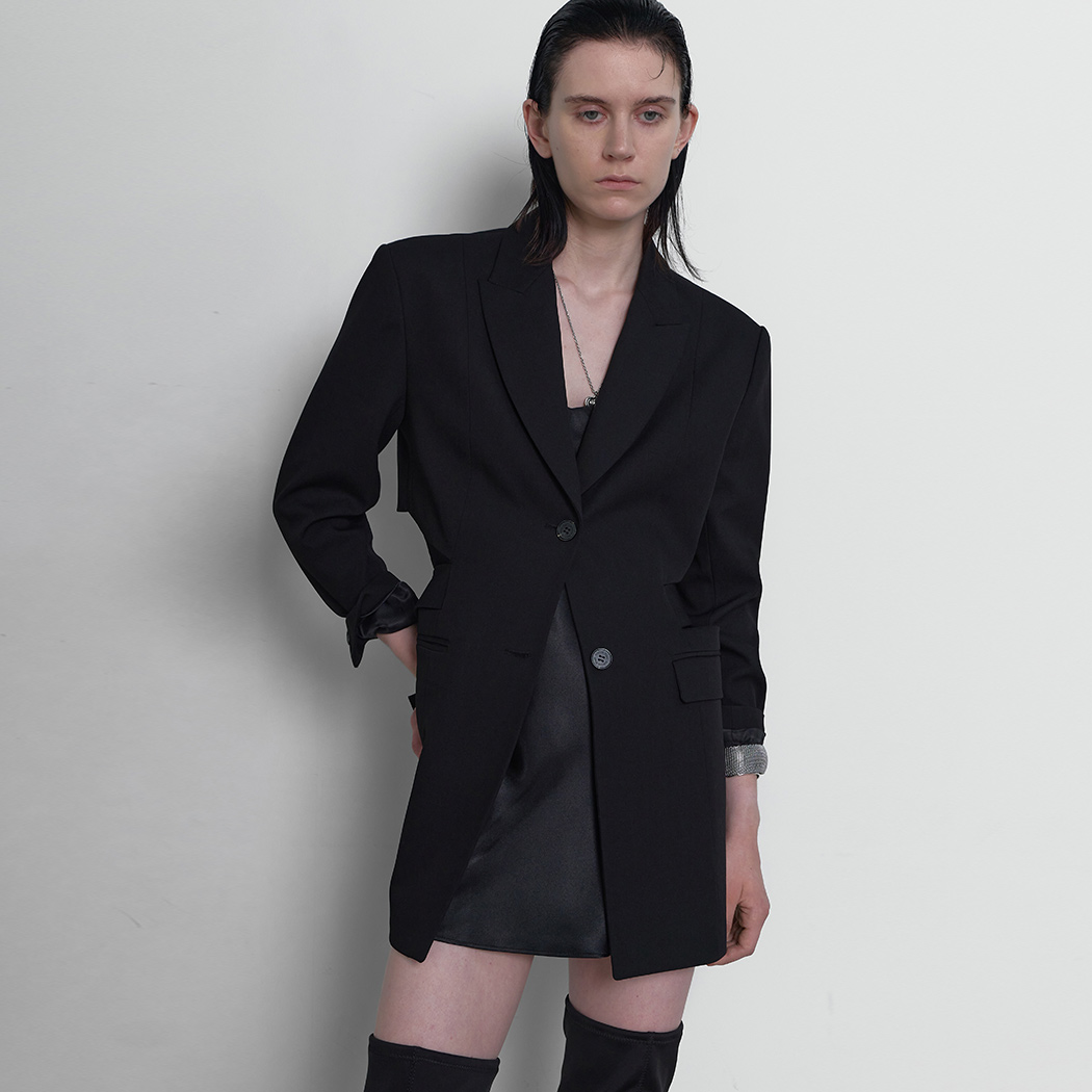 (JK-2868)Jerome Cutout Dress Jacket