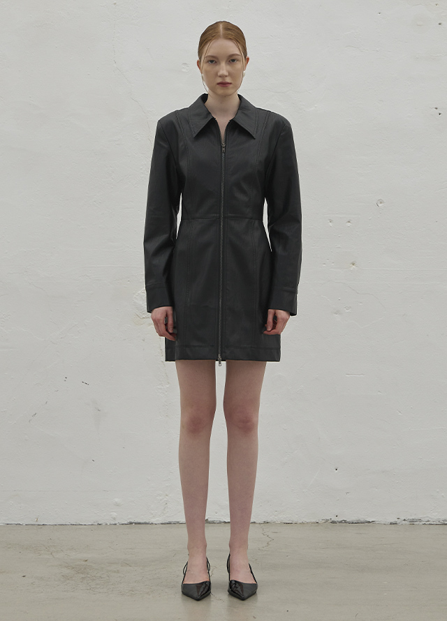 (T-6672)Atelier Lettering Slim Crop Tee Korea