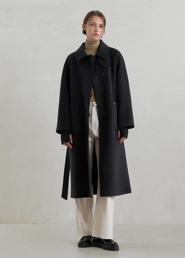 (ZT-6754)SIGNATURE WOOL RIBBED POLA KNIT Korea