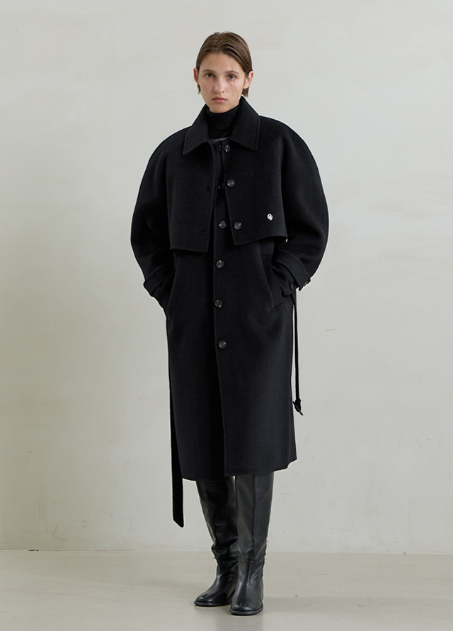 (T-6725) Soft Slim Fit Goalie Half Neck Knit Korea