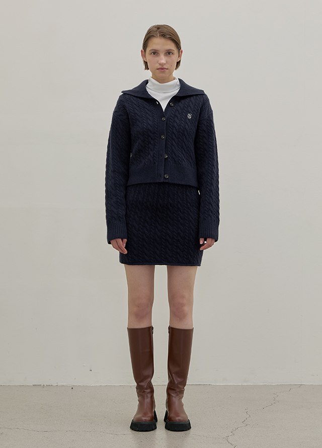 (JP-523) Classic corduroy color block quilted jumper Korea