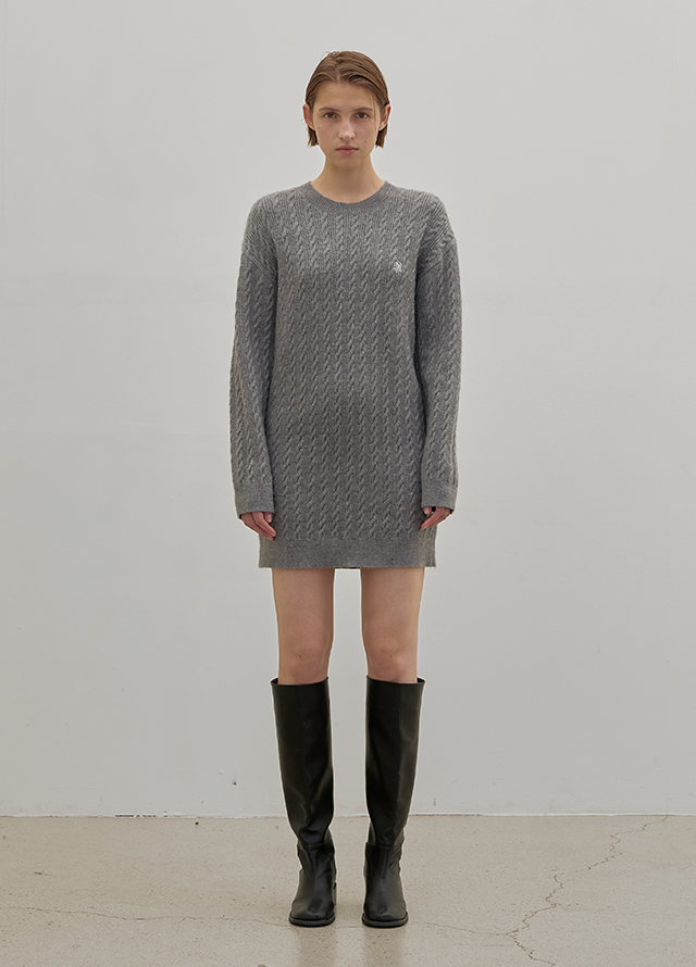 (OP-6109) Bolero Knit One Piece Set S Korea