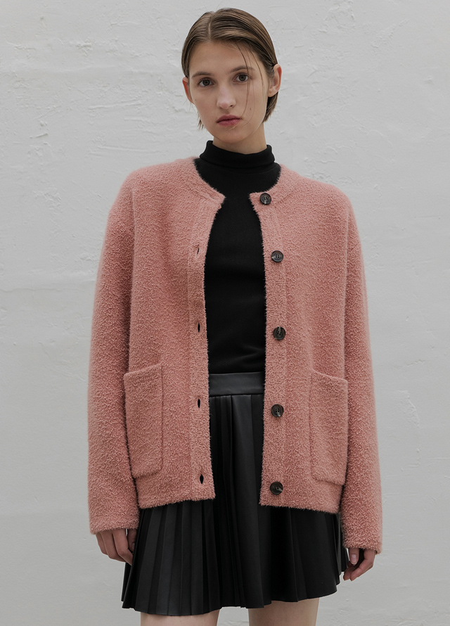 (ZT-6754)SIGNATURE WOOL RIBBED POLA KNIT Korea