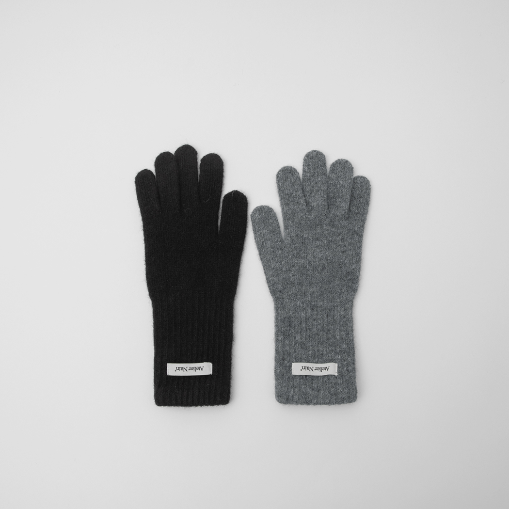 (Z-GV-0005)WOOL BASIC GLOVES