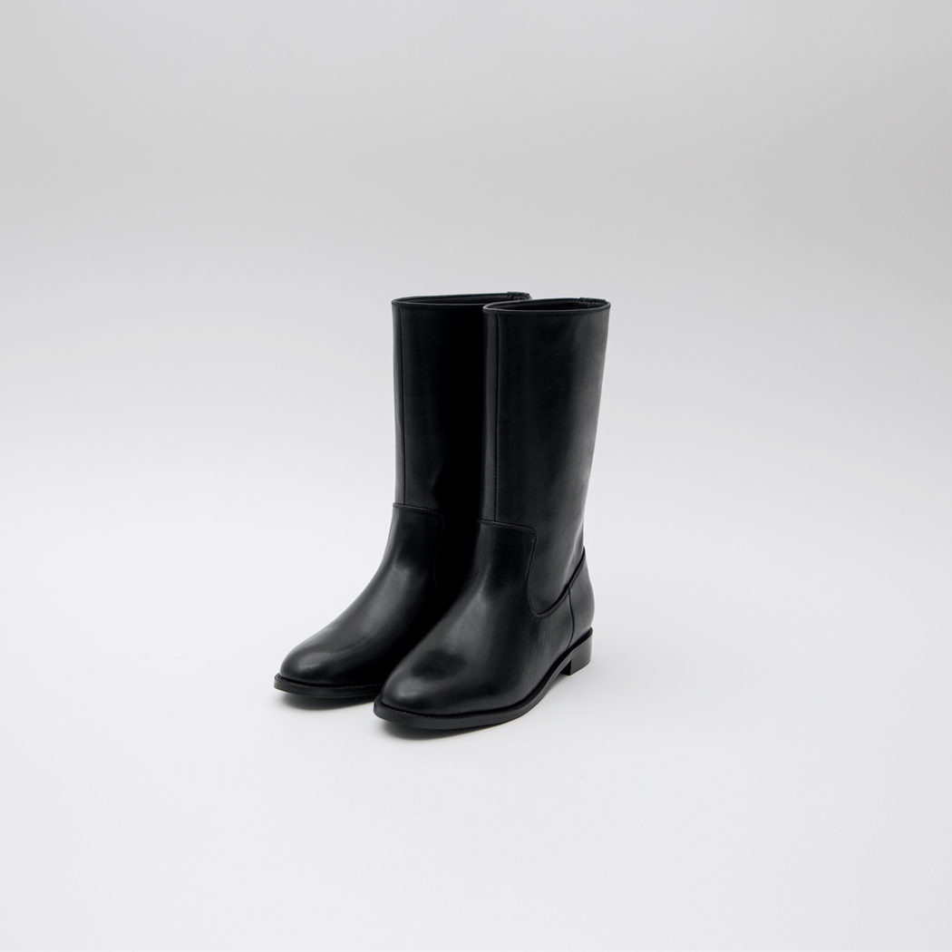 (Z-SH-3408)CLASSIC ROUND MIDDLE BOOTS