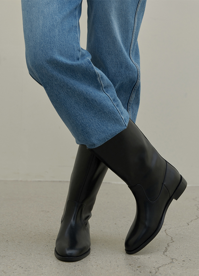 (T-6797)Winter Unbalanced Cutout Slim Knit Korea