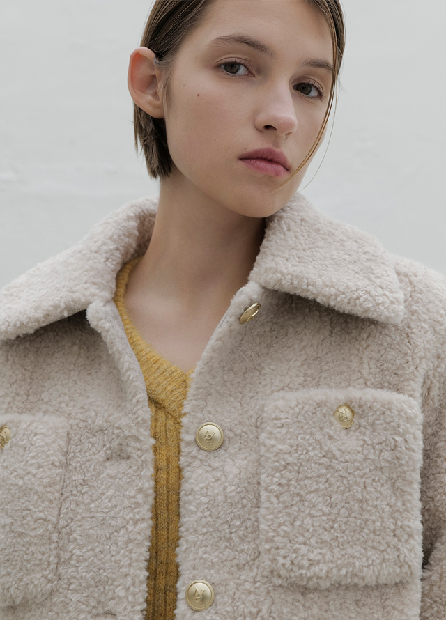 (ZT-6753)SIGNTAURE WOOL SLIM HALF NECK KNIT Korea