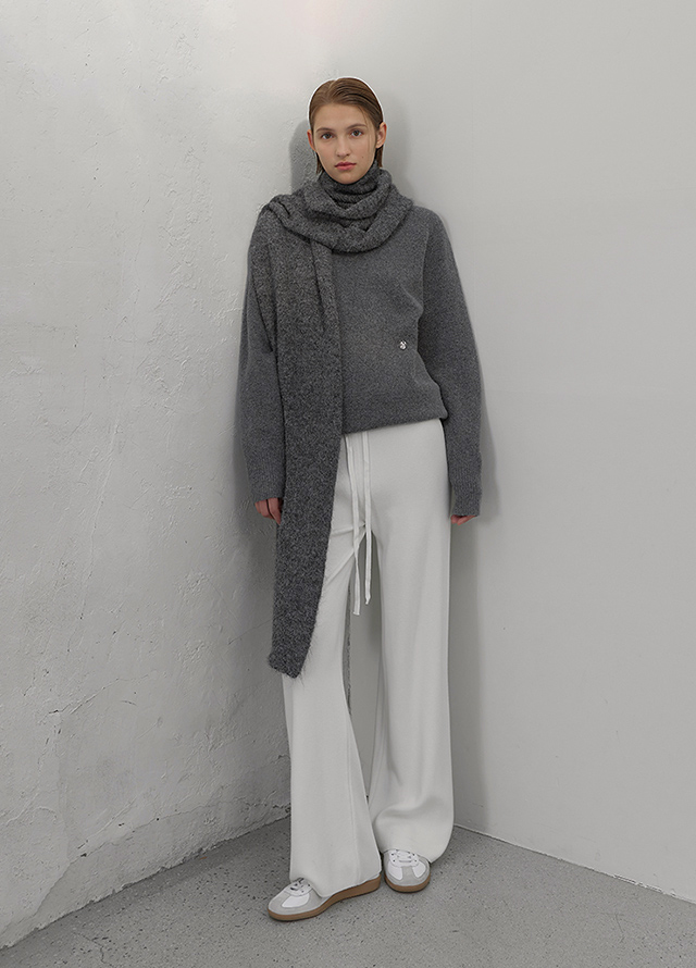 (B-2412) Casual Padded Shoulder Bag Korea