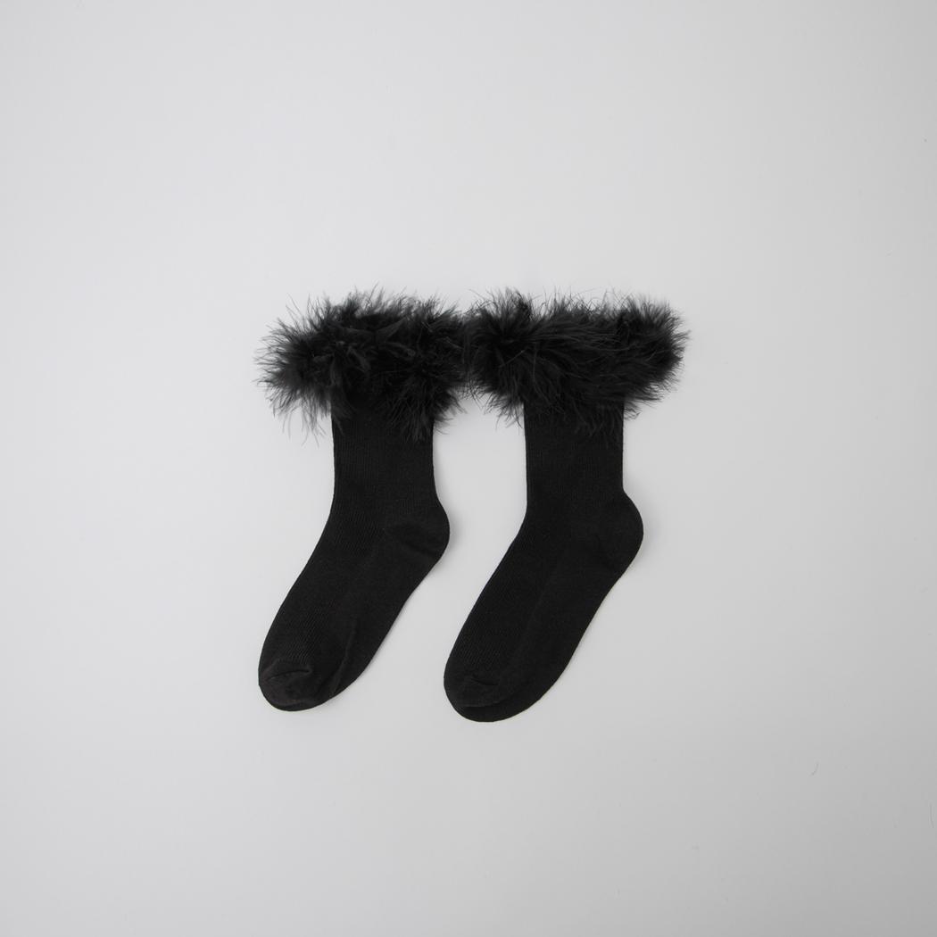 (SC-0030) Feather Point Socks