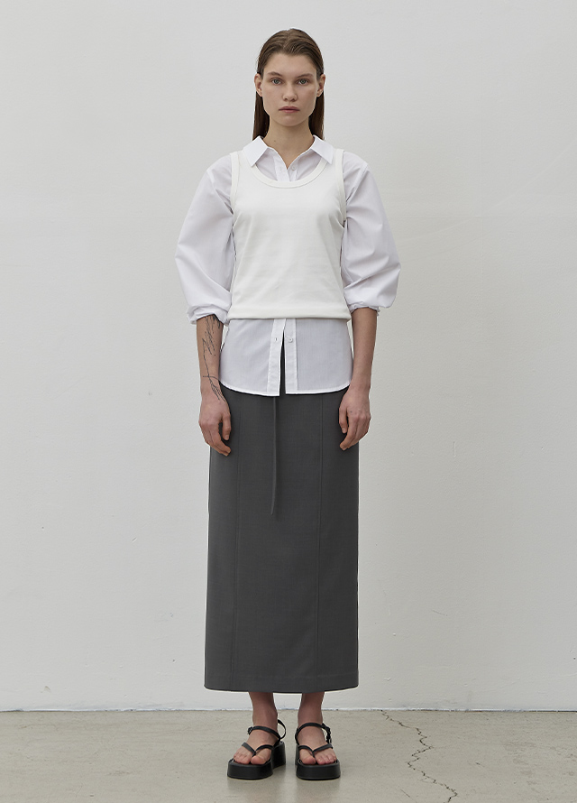 (Z-BL-4203)ESSENTIAL STANDARD CLASSIC SHIRT Korea