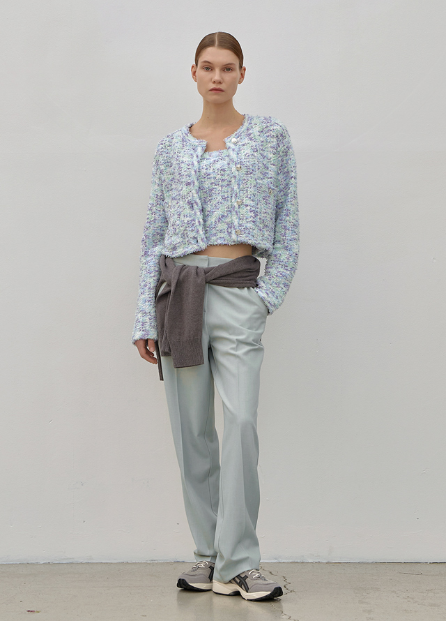 (T-6796)MARINE MULTI SLUB LOOSE FIT KNIT Korea