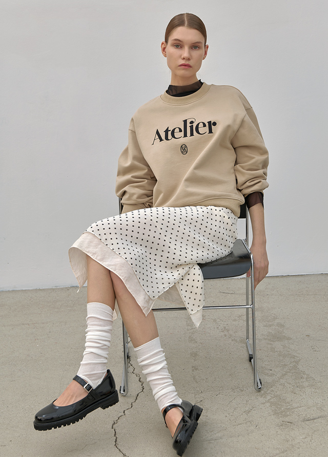 (JK-2930)LINDA TWEED ZIP-UP SET-UP JACKET Korea