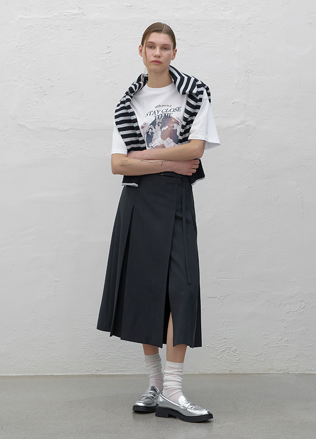 (CT-1435)DF MAXI TRENCH COAT S Korea