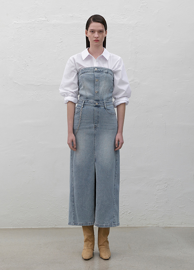 (Z-BL-4203)ESSENTIAL STANDARD CLASSIC SHIRT Korea