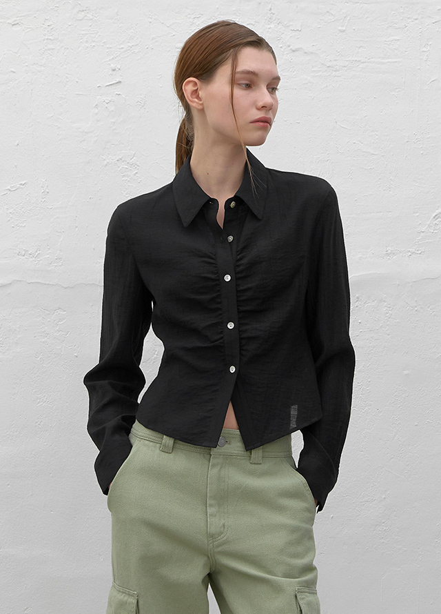 (PT-5498)GEORGIA CARGO LOW RISE DENIM PANTS Korea