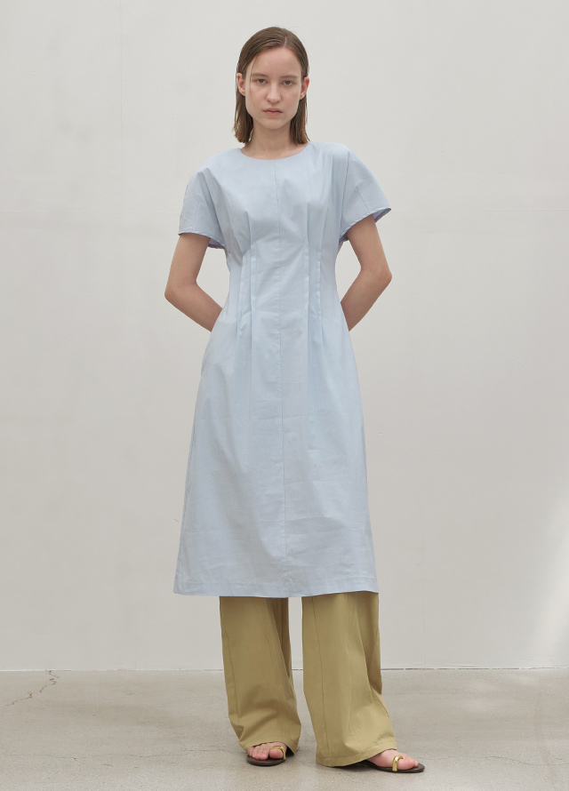 (PT-5550)NATURAL STITCH COTTON PANTS Korea