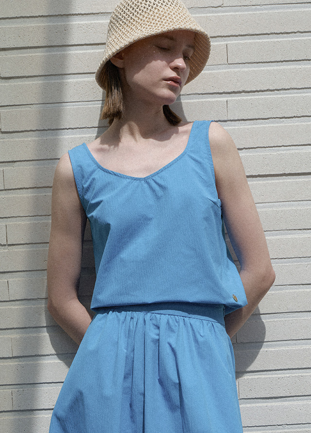 (SK-4937)ELLA BANDING SET-UP FLARE SKIRT Korea