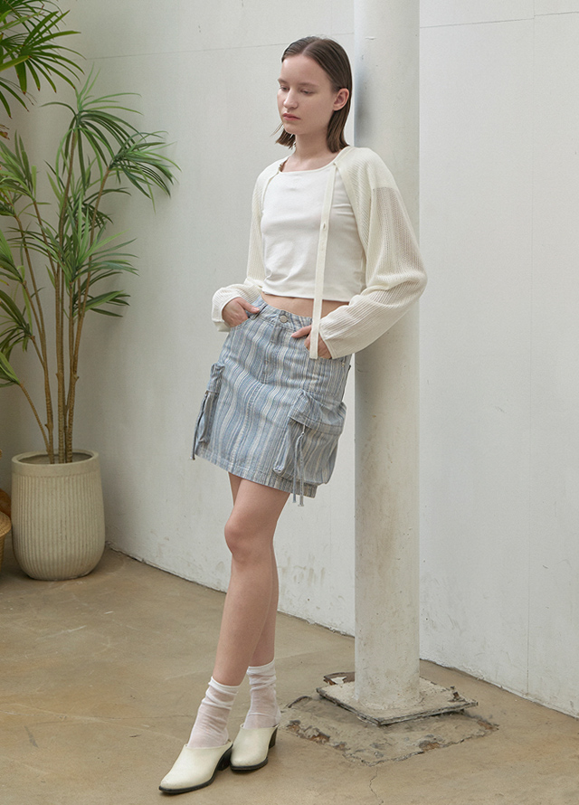 (Z-CD-2123)COLING SCASI KNIT BOLERO Korea