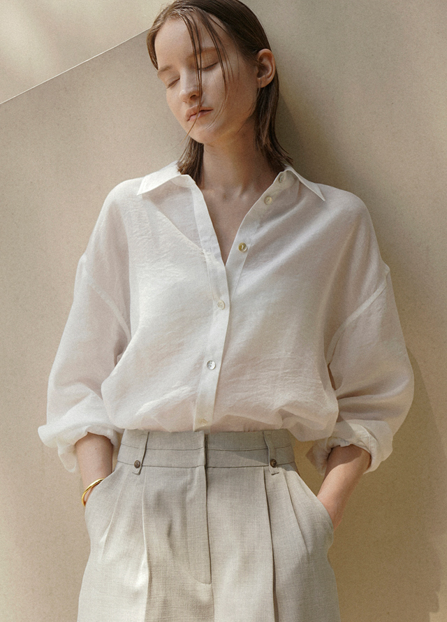 (ZT-6930)ESSENTIAL SOLID SLEEVELESS TEE Korea
