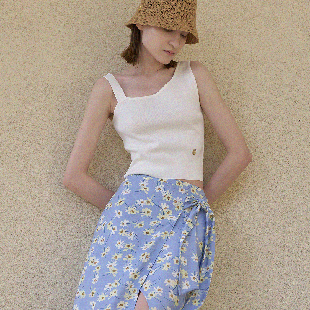 (T-6885)CORBY SLEEVELESS KNIT