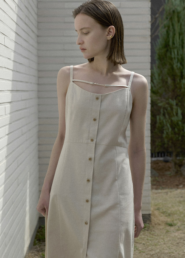 (T-6865)ESSENTIAL ODOR SLIM SLEEVELESS KNIT Korea