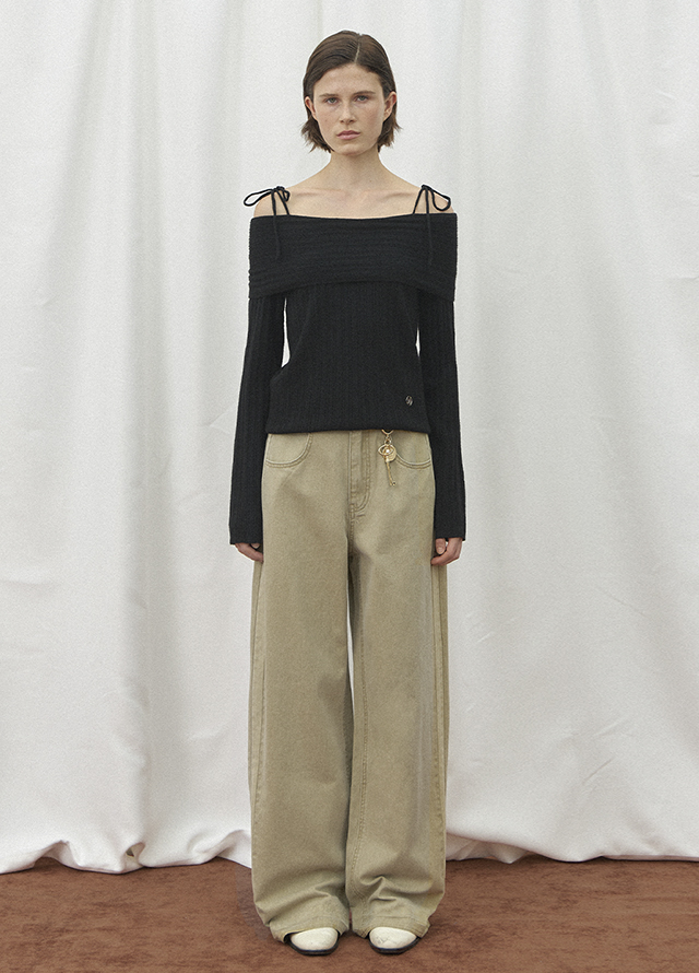 (CD-2140)LAYERED KNIT CARDIGAN Korea