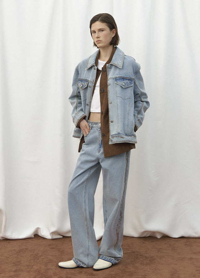 (JK-2971)MATT SUEDE JACKET Korea