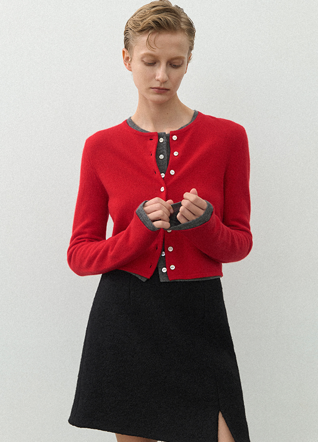 (JK-2954)ROM WOOL HANDMADE JACKET Korea