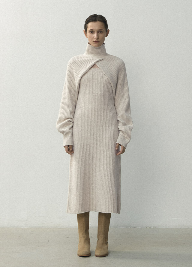 (JP-557)WRINKLE SHINING DOWN JUMPER Korea