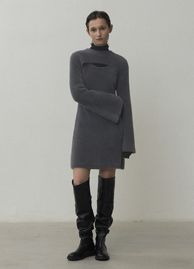 (JP-571)COBI OVERSIZE QUILTING JUMPER Korea