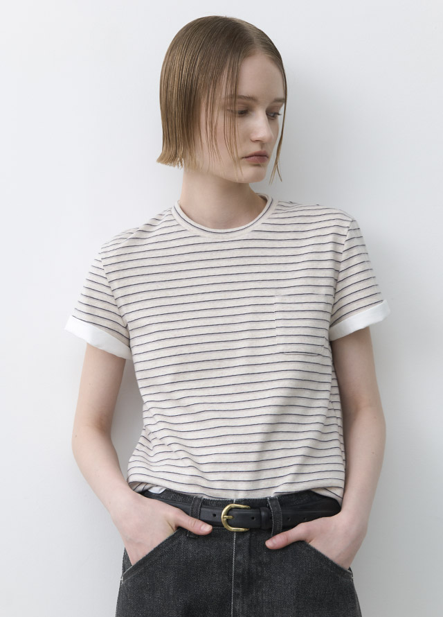 (JK-3006)LEATHER THREE-BUTTON JACKET Korea