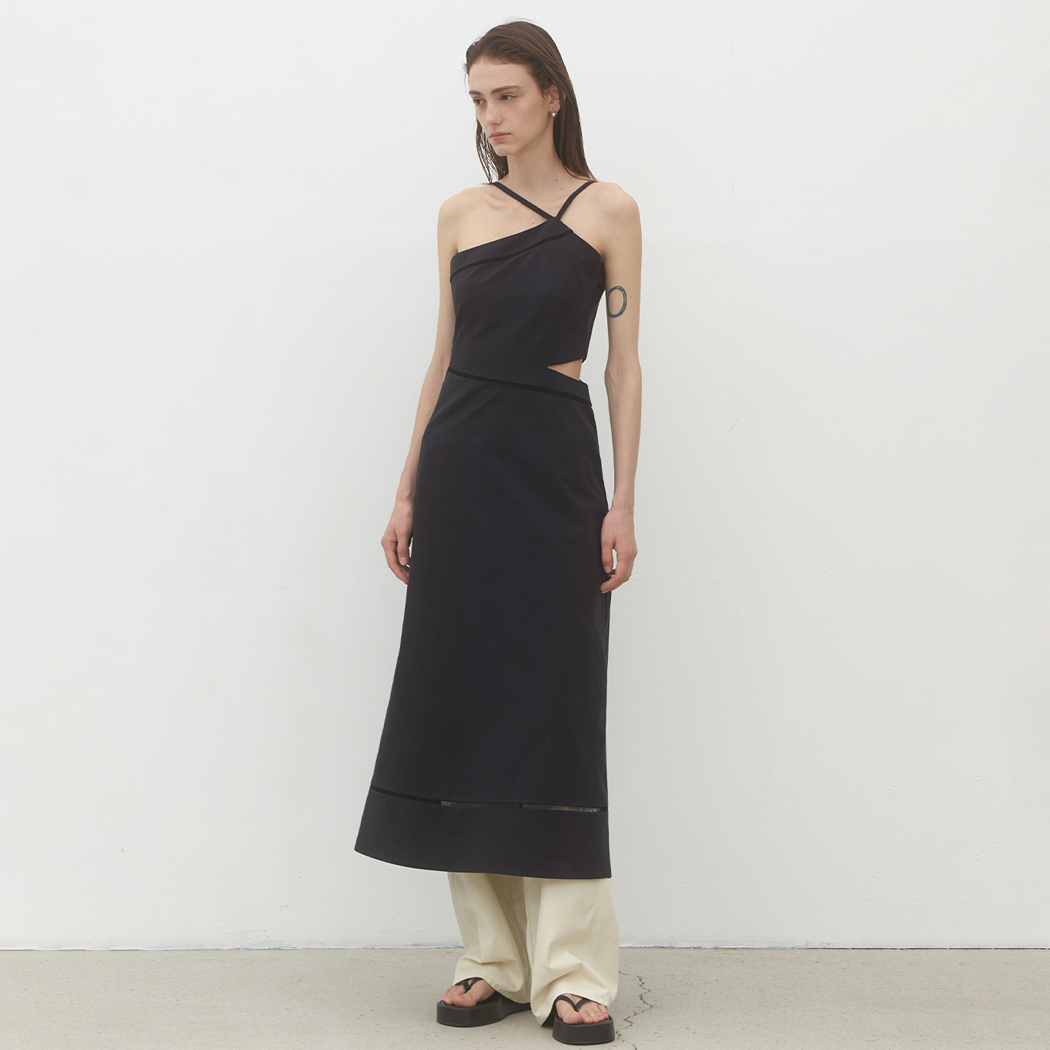 (OP-6207)CAMINO CUTOUT LONG DRESS