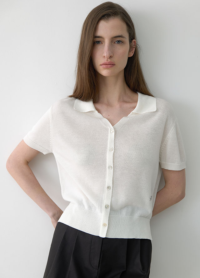 (Z-PT-5406)ESSENTIAL COTTON TUCK HALF PANTS S Korea