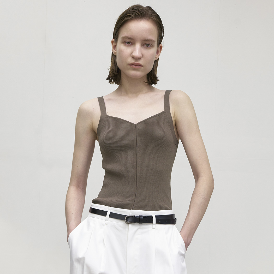 (T-6843)DYLLIS SLEEVELESS KNIT Korea