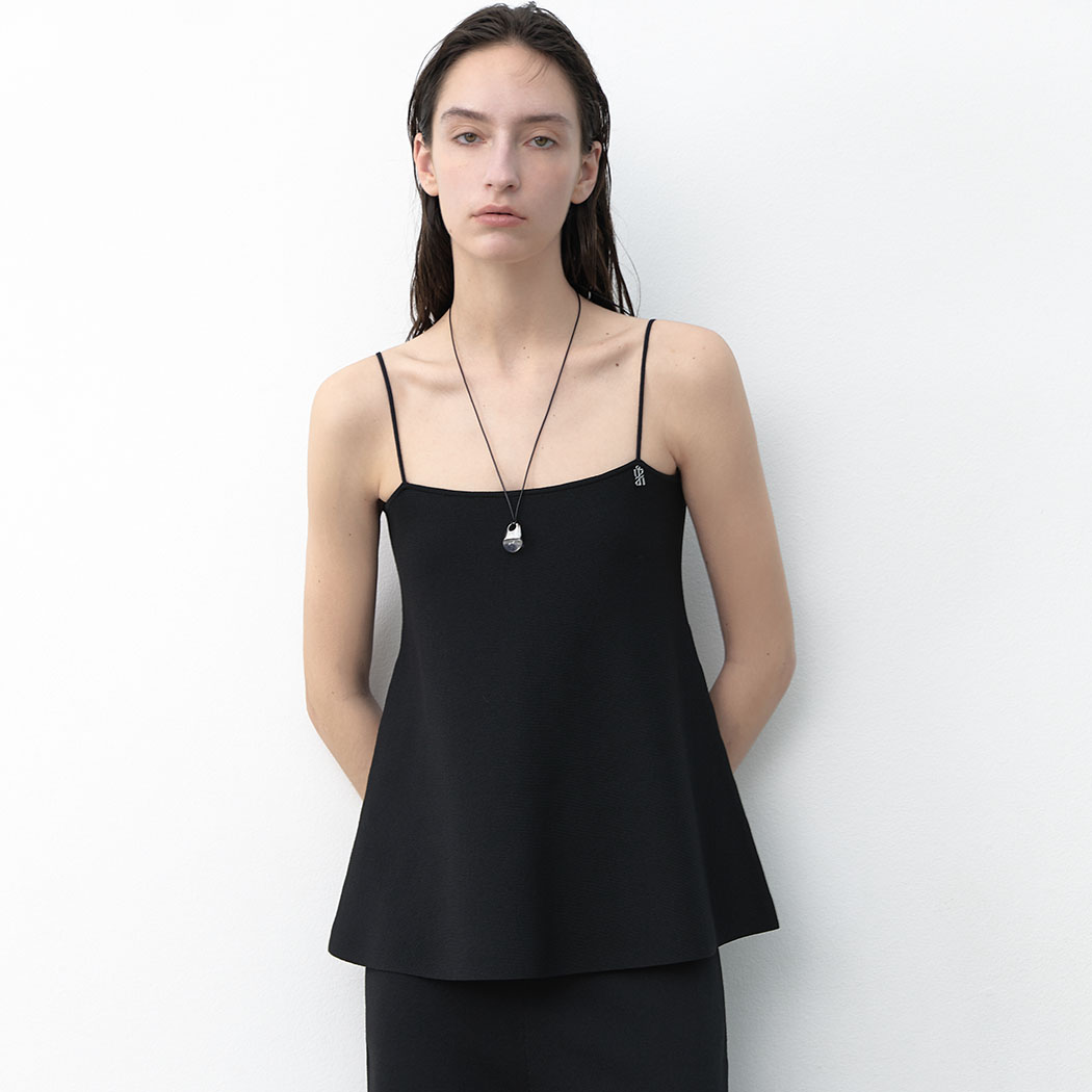(T-7030)ANNA FLARE SET-UP SLEEVELESS KNIT