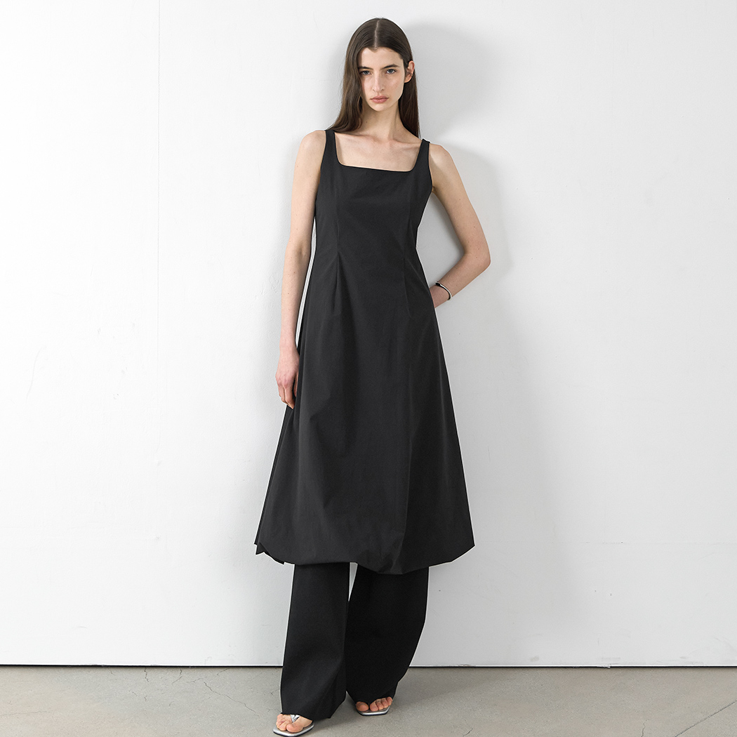 (OP-6285)ROA BALLON LONG DRESS