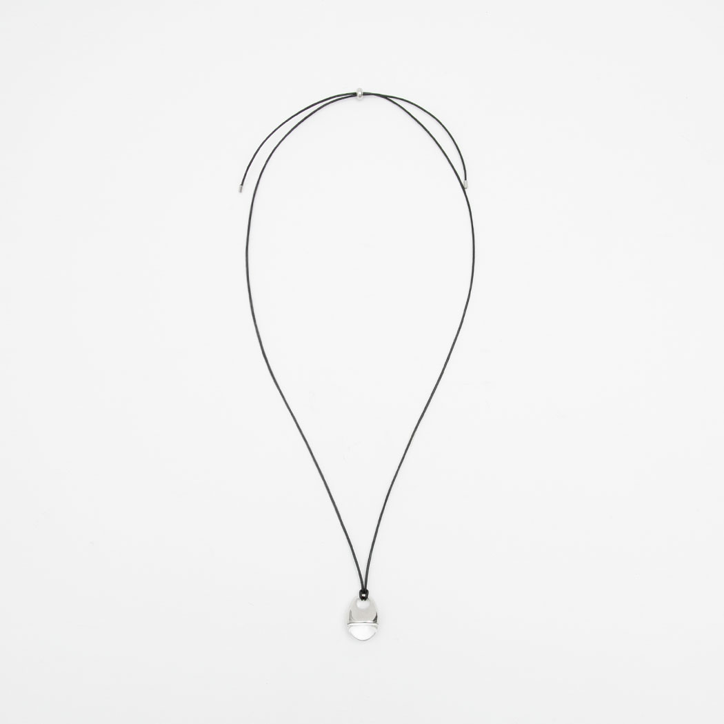 (N-868)PEBBLE PENDANT NECKLACE