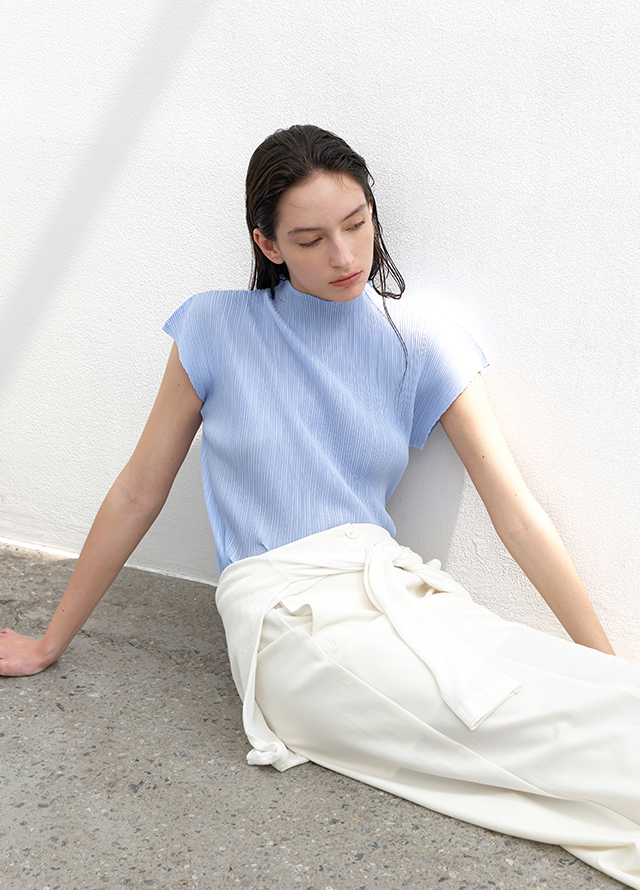 (SK-5014)WRINKLE STRING SKIRT Korea