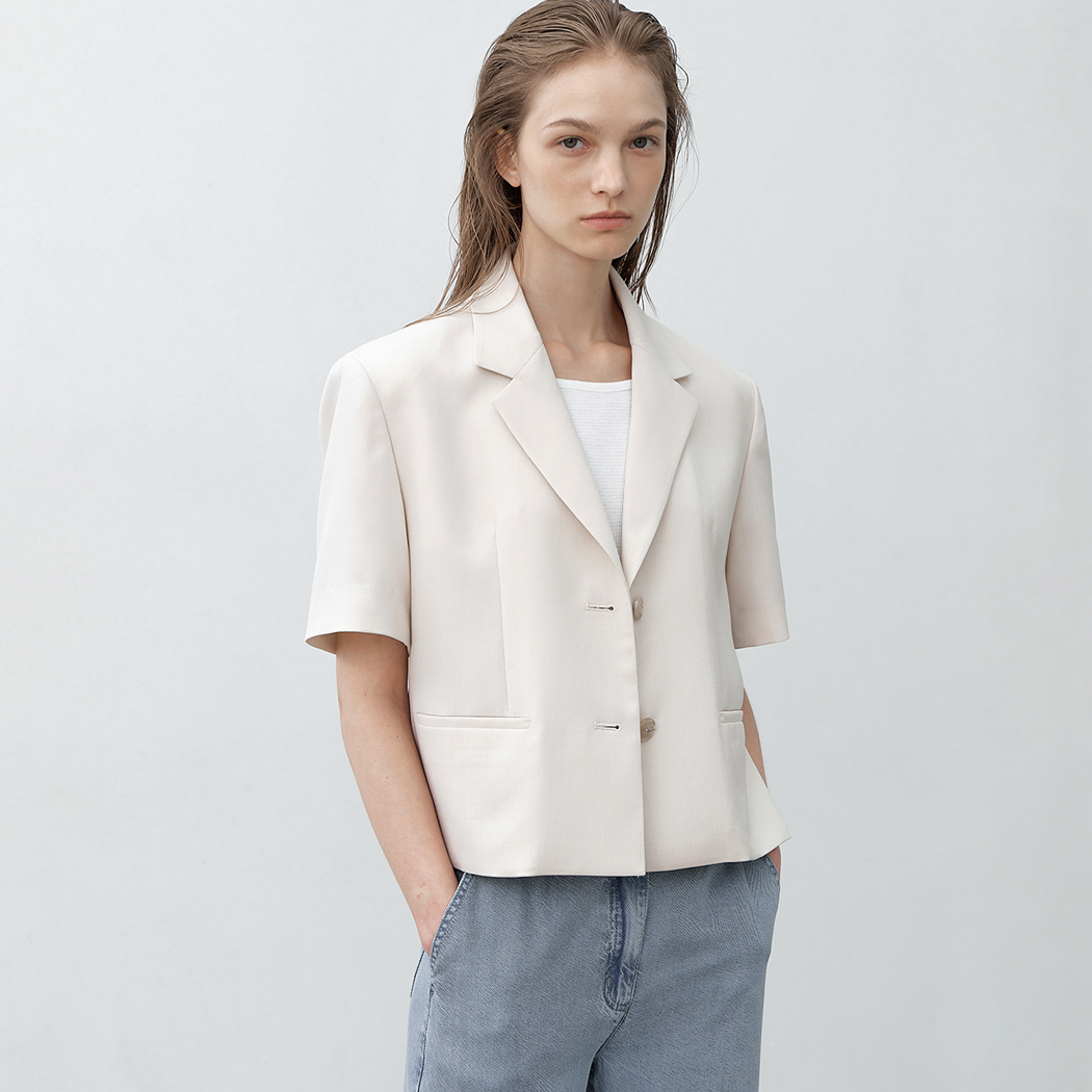 (JK-3026)ESSENTIAL ROGER SET-UP JACKET Korea