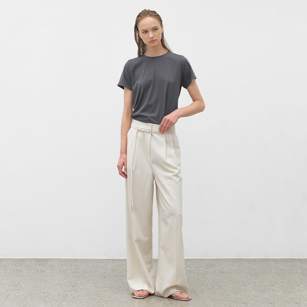(PT-5661)ESSENTIAL ROGER SET-UP PANTS S