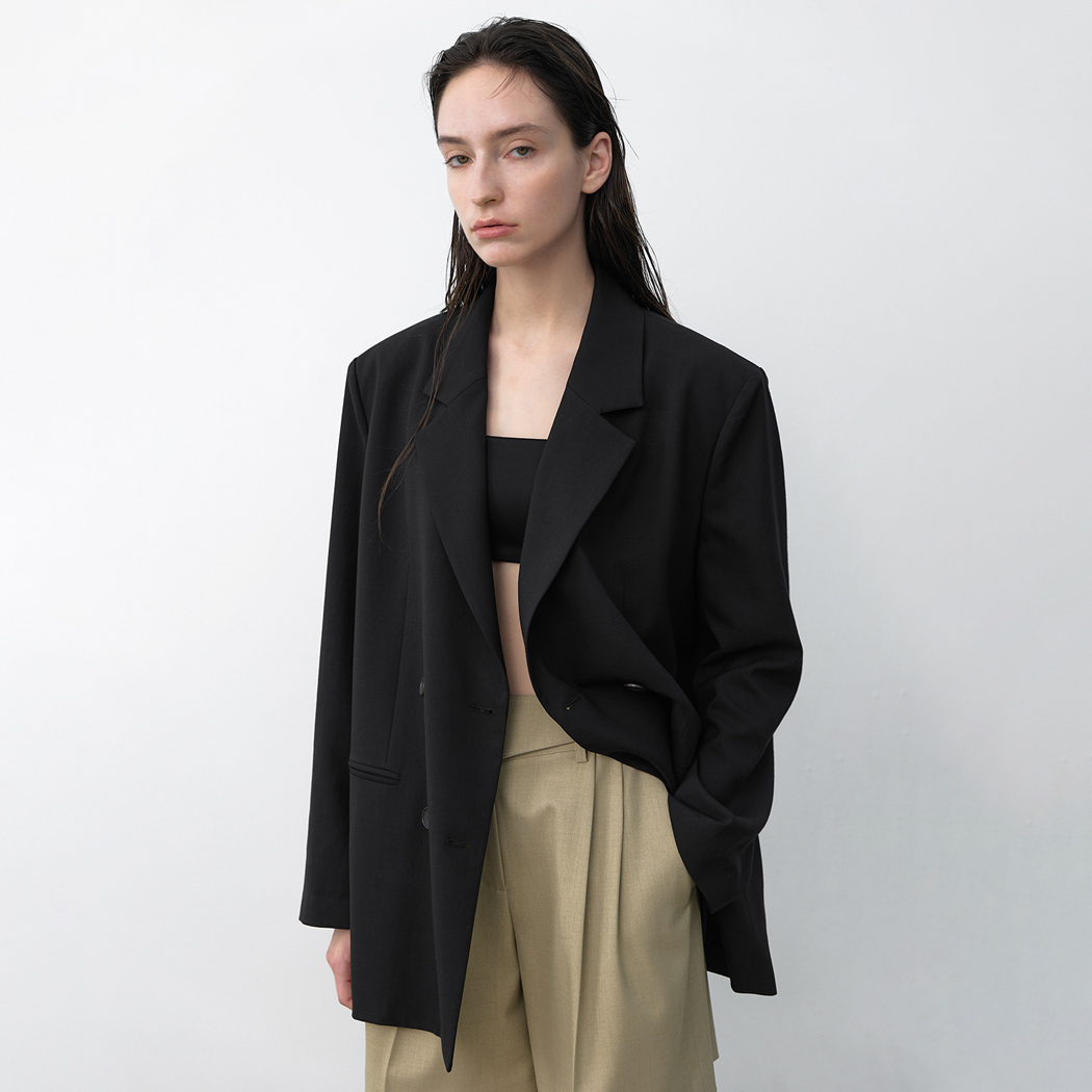(JK-3028)ROU SET-UP DOUBLE JACKET