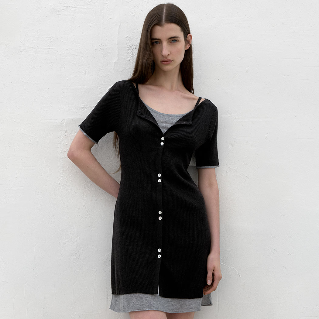 (OP-6290)TALLI SUMMER KNIT DRESS