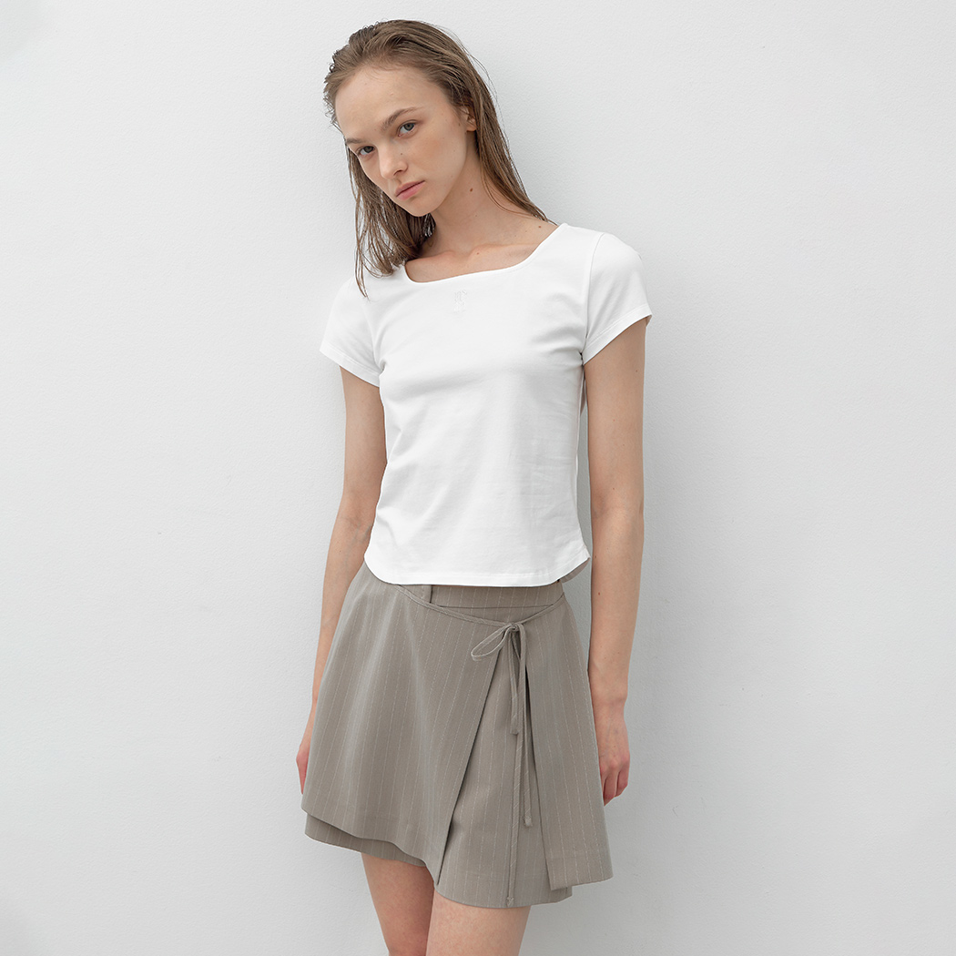 (PT-5649)TALIA WRAP SKIRT PANTS