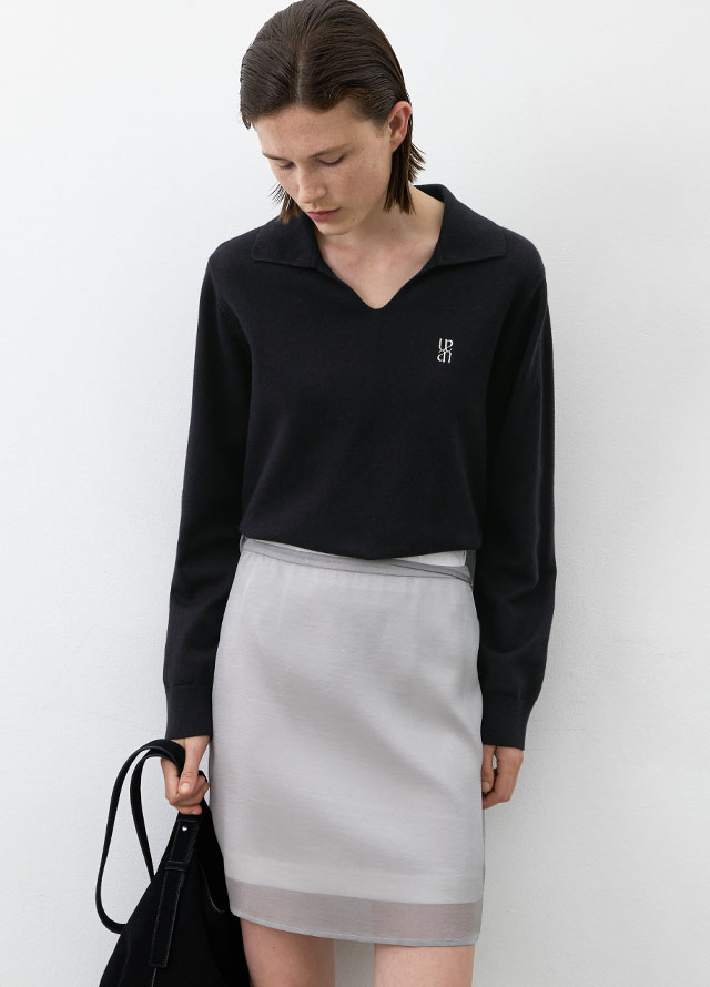 (Z-BL-4203)ESSENTIAL STANDARD CLASSIC SHIRT Korea
