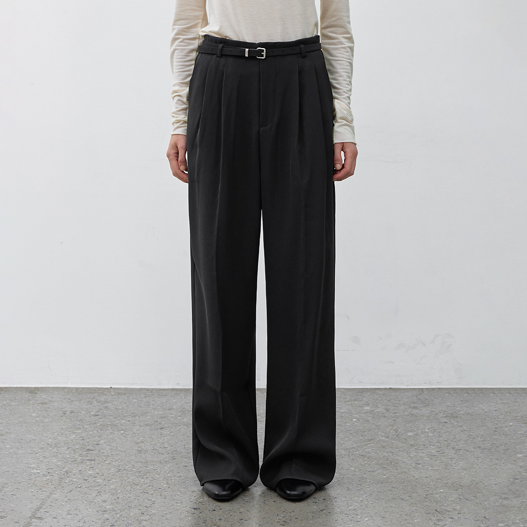 (Z-PT-5680)CLASSIC BELT SET PANTS S